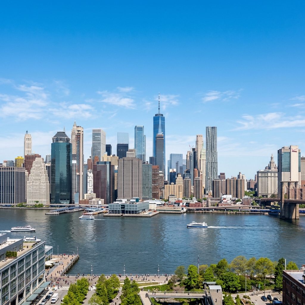 city skyscrapers